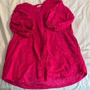 Elegant Pink Women's Dress